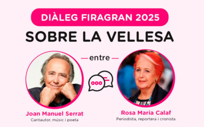 Joan Manuel Serrat y Rosa Maria Calaf reflexionarán sobre la vejez