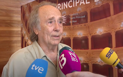 Joan Manuel Serrat actuará en el Teatre Principal de Maó en noviembre en una gala solidaria