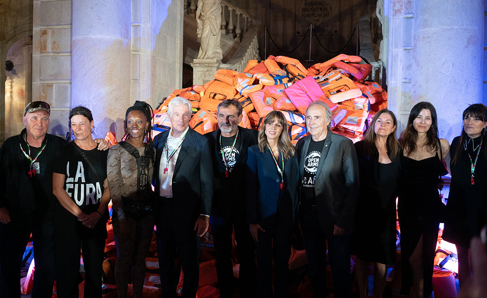 El 10º aniversario de Open Arms reúne a referentes culturales y sociales en Barcelona