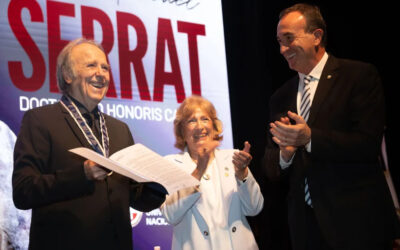 Joan Manuel Serrat, doctor Honoris Causa por la UNCuyo: crónica de un mediodía emotivo y combativo